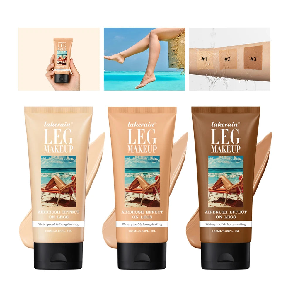 Waterproof Leg Foundation & Concealer Cream - 1