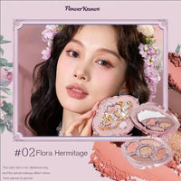 5-Color Mermaid Eyeshadow Palette for Long-Lasting Shimmer