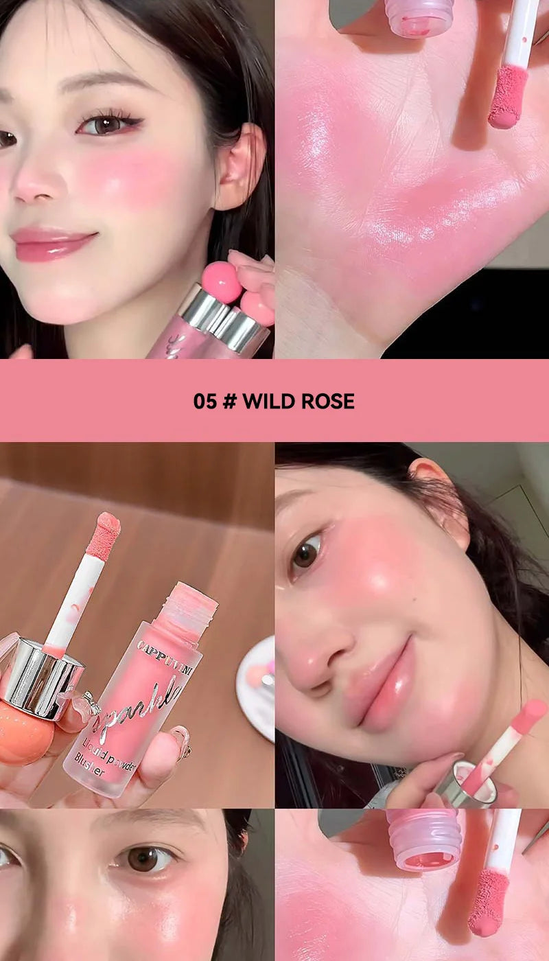 Dewy Liquid Blush for Natural Korean Glow - 13