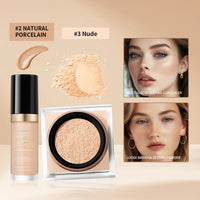 Matte Concealer and Setting Powder Makeup Set