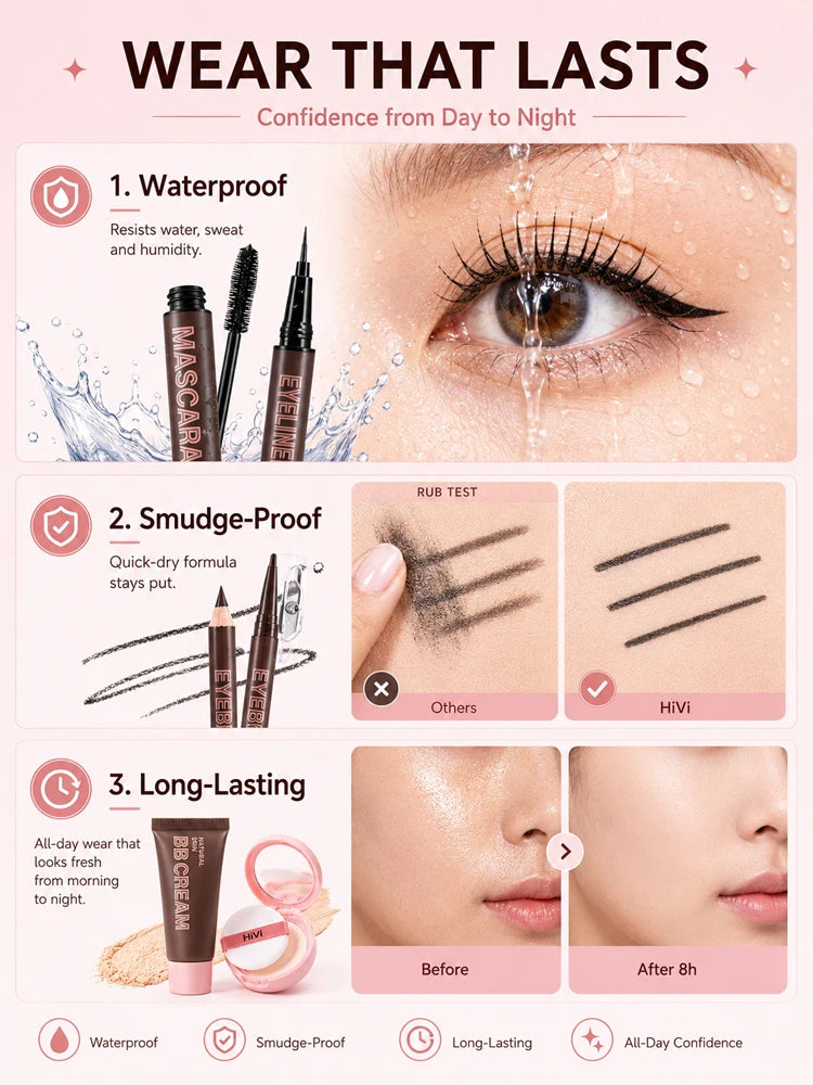 9-Piece All-in-One Professional Makeup Beauty Gift Set - 13