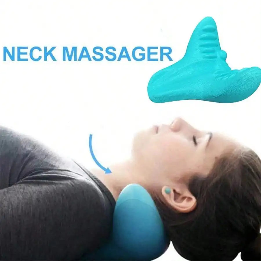 Manual Cervical Spine Relief and Neck Stretching Massager - 8