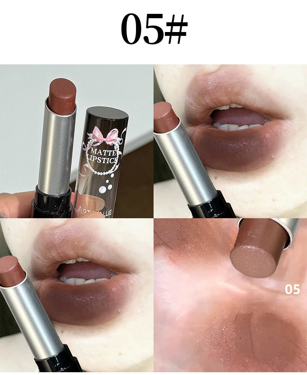Long-Lasting Waterproof Matte Lipstick - 24