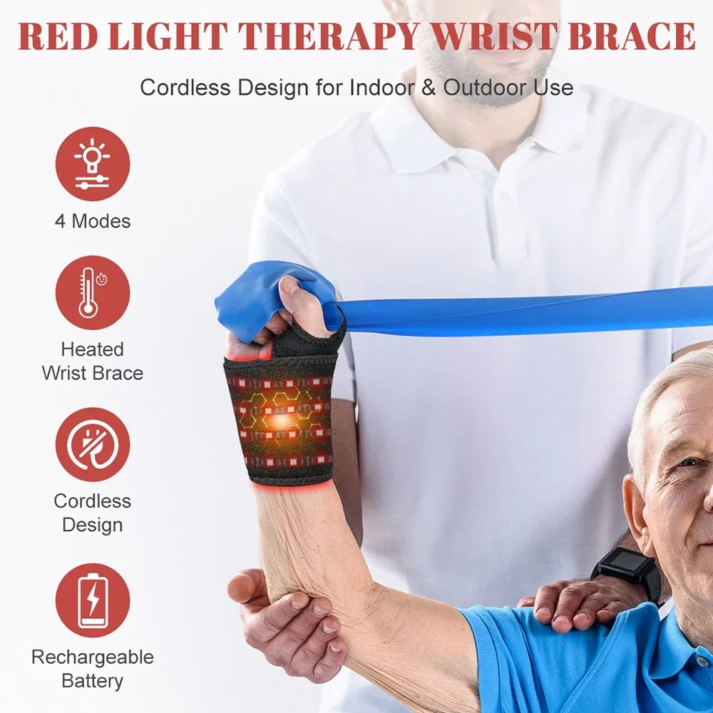 Red Light Therapy Wrist Strap for Joint Pain Relief - 12