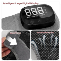 3-in-1 Cordless Vibration Knee Massager for Joint Pain Relief