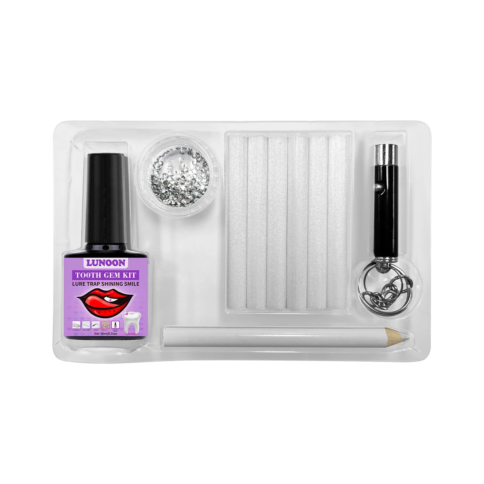 DIY Tooth Gem Kit for Professional Smile Bling at Home - 14