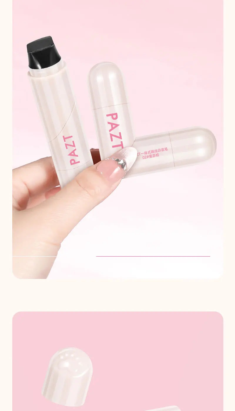 Dual-Ended Winged Eyeliner Stamp Pen for Perfect Symmetry - 15