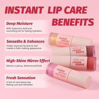 Hydrating Plumping Lip Gloss for Fuller Mirror-Shine Lips