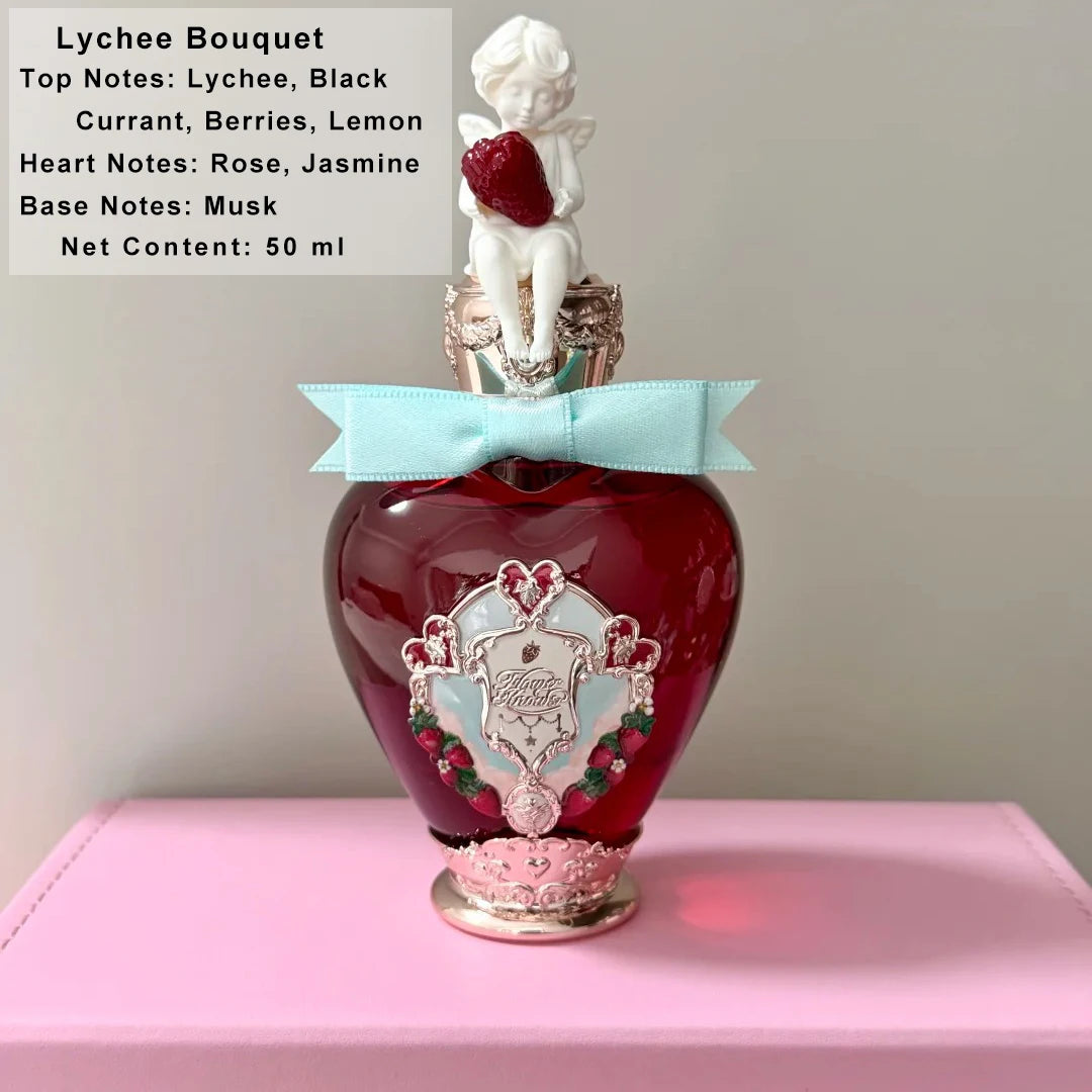 Heart-Shaped Long Lasting Strawberry & Floral Eau de Parfum - 14