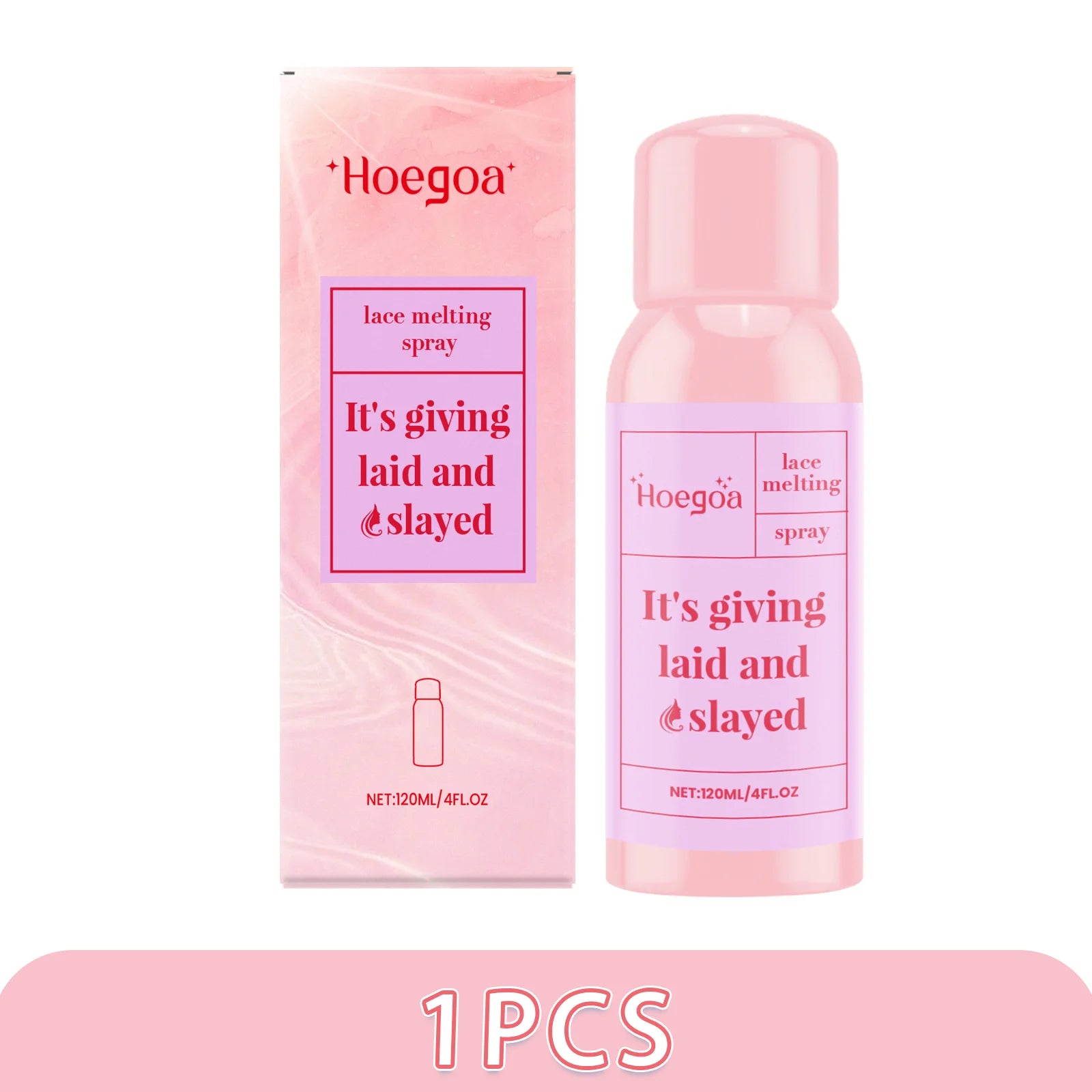Invisible Lace Melting Spray for Natural Wig Hold - 10