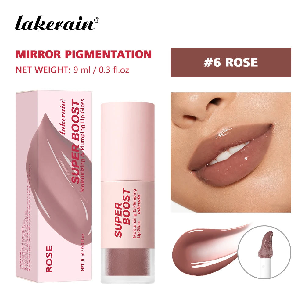 Hydrating Plumping Lip Gloss for Fuller Mirror-Shine Lips - 20