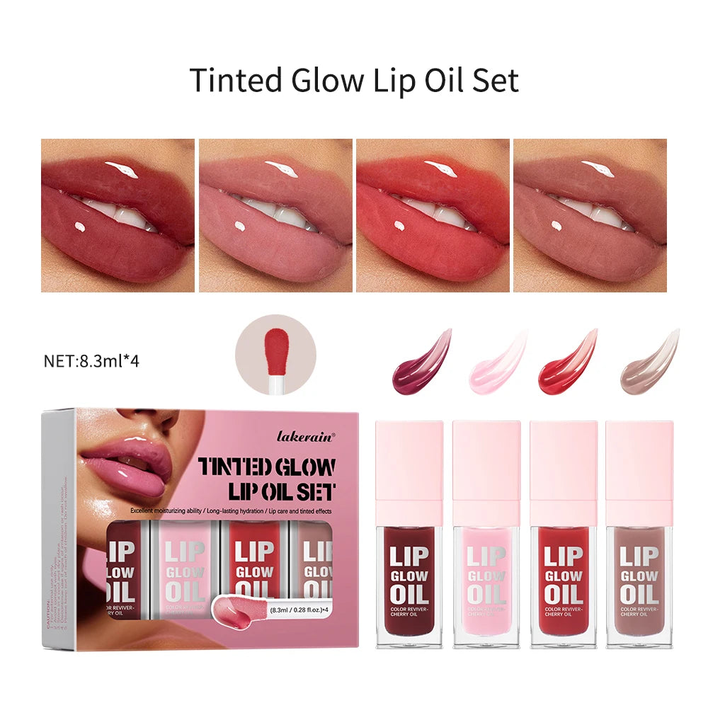 Hydrating Lip Glow Oil for Plump and Shiny Lips - 25