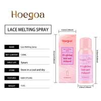 Invisible Lace Melting Spray for Natural Wig Hold