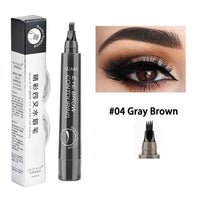 Waterproof 4-Tip Natural Microblading Eyebrow Pen