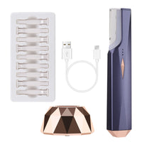 Sonic Rechargeable Facial Dermaplane Razor for Smooth Skin