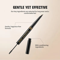 2-in-1 Waterproof Eyebrow Pencil and Sculpting Gel