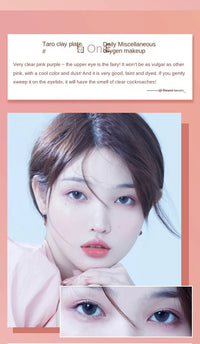 9-Color Waterproof Eyeshadow Palette for Professional Looks