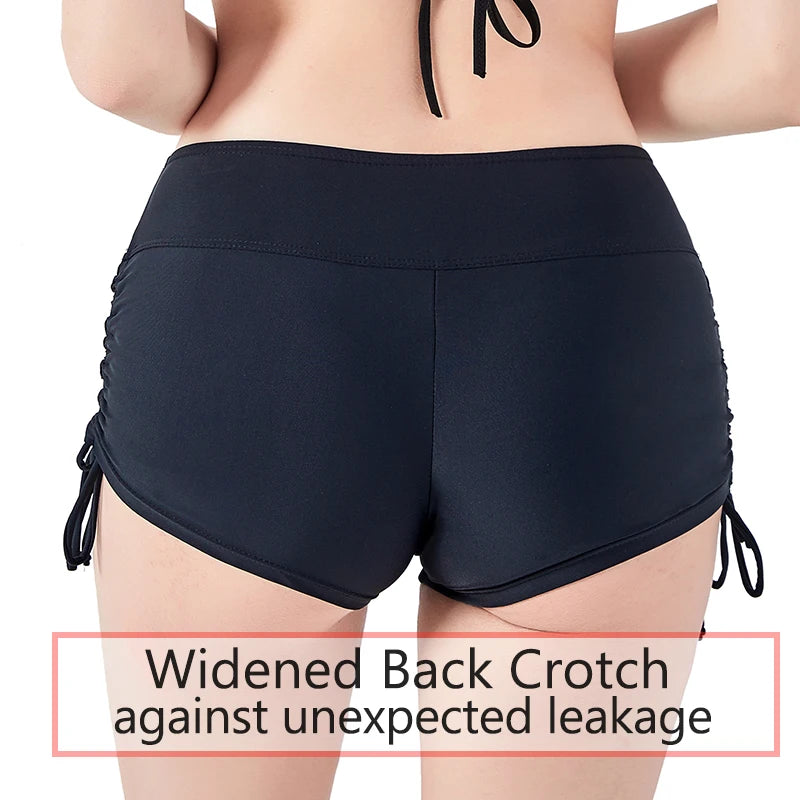 Leak-Proof Period Swim Trunks
