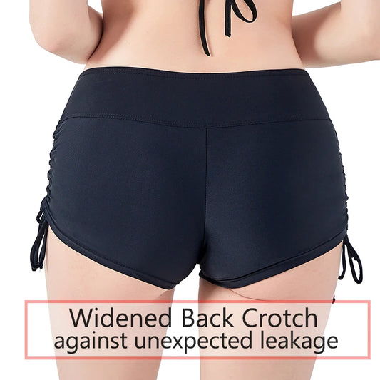 Leak-Proof Period Swim Trunks