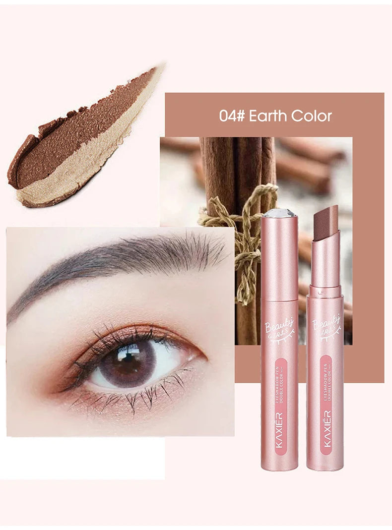 Waterproof Dual-Color Gradient Eyeshadow Stick - 16