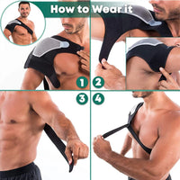 Adjustable Shoulder Support Brace for Pain Relief