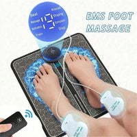 Electric EMS Foot Massager Pad for Muscle Relief