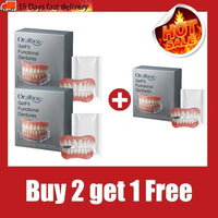 Comfort Fit Silicone Denture Set for Instant Smile Restoration