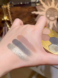 4-Color Glitter & Shimmer Eyeshadow Palette