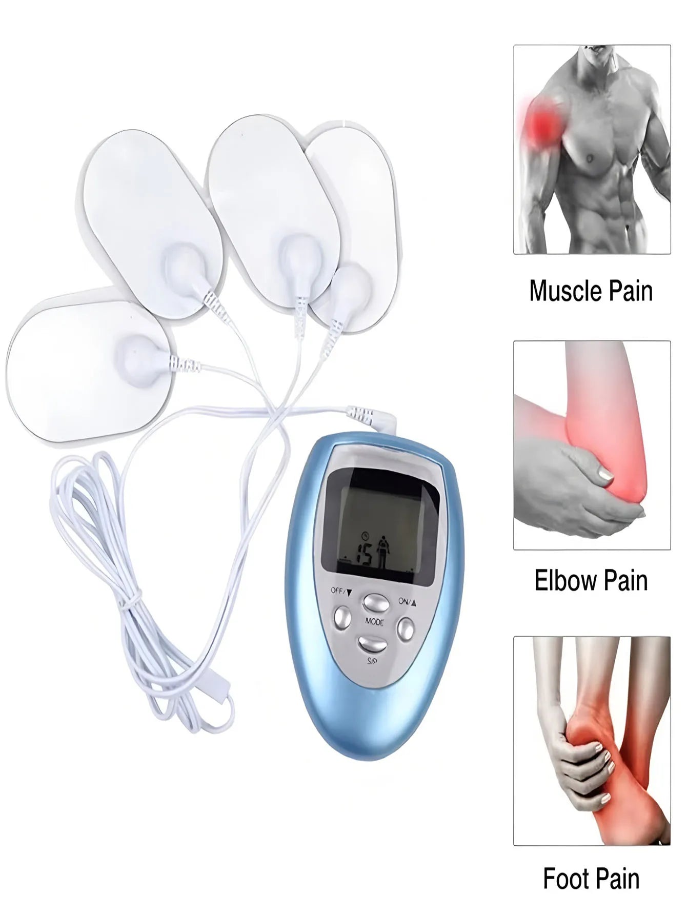 Electric Pulse TENS Muscle Stimulator for Pain Relief - 5