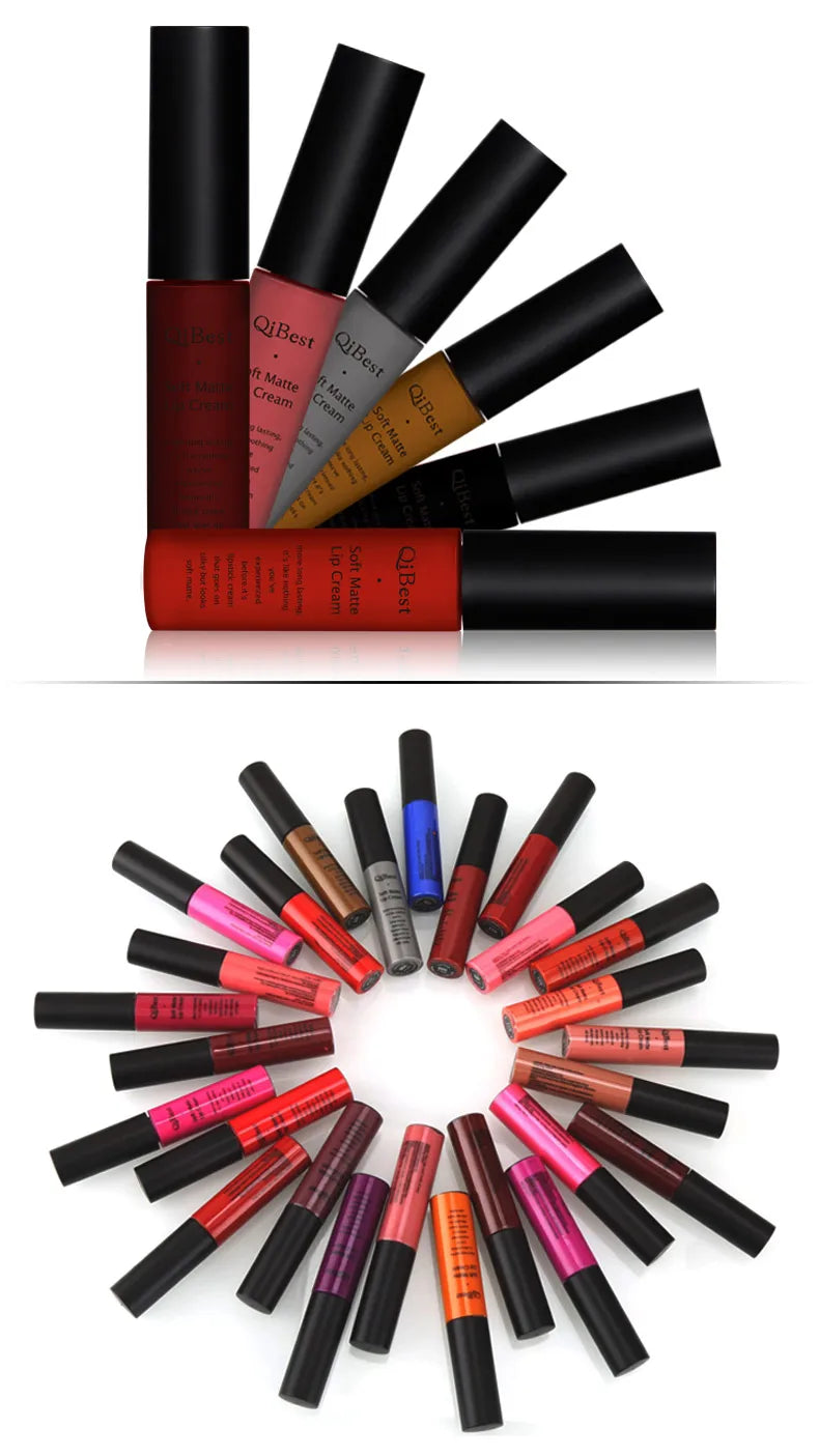 Long-Lasting Waterproof Velvet Matte Liquid Lipstick - 11