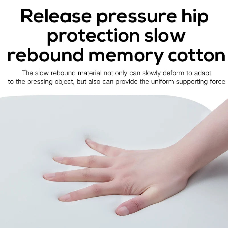 Ergonomic Memory Foam Seat Cushion for Office and Car - 4
