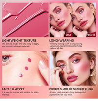 Long-Lasting Waterproof Liquid Cheek Blush