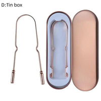 Professional Metal Tongue Scraper for Fresh Breath