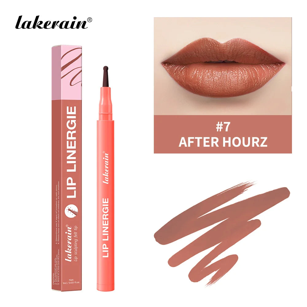 Waterproof Sculpting Ballpoint Lip Liner Pen - 50