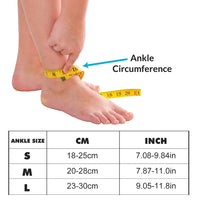 Adjustable Ankle Support Wrap for Pain Relief and Stability