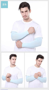 UV Protection Cooling Arm Sleeves for Sports and Outdoor Activities