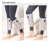 Red Light Therapy Calf Massager with Heat and Vibration