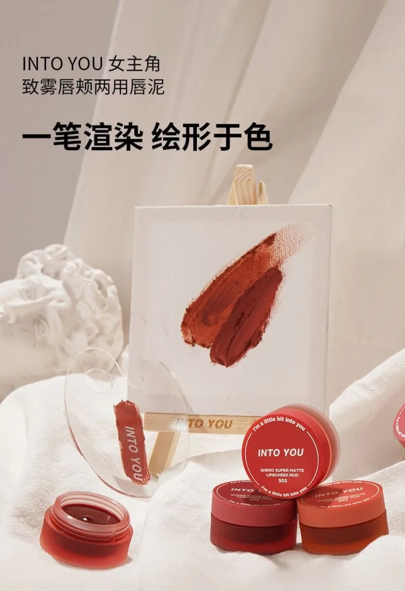 Velvet Matte Lip and Cheek Mud Mousse - 4