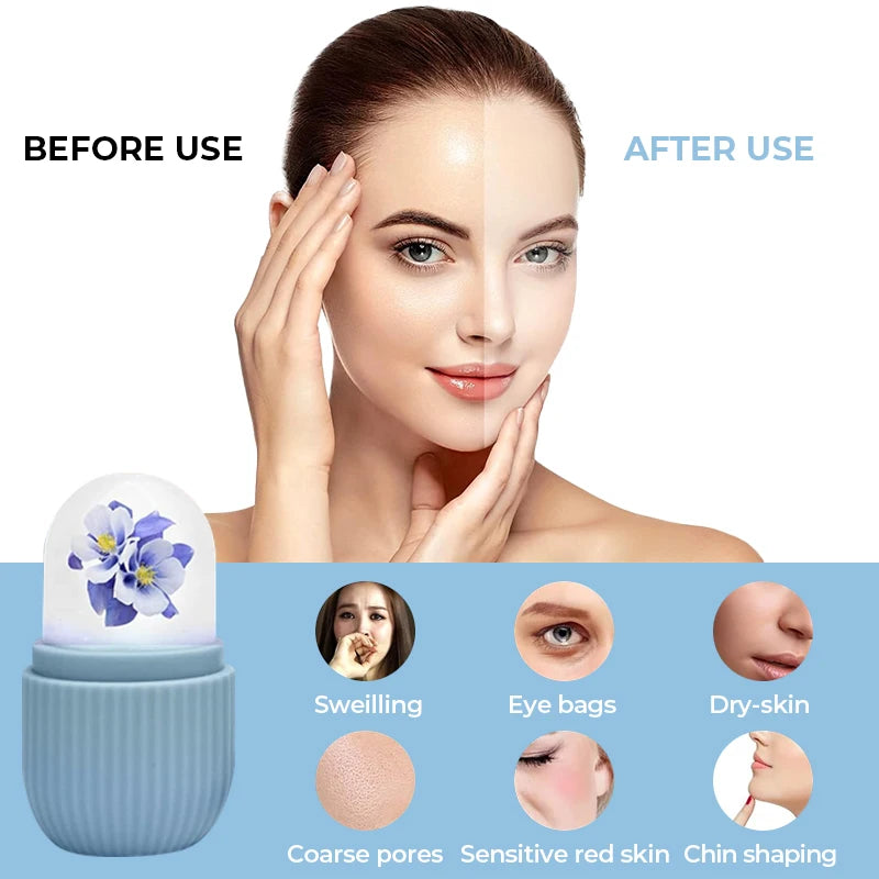 Facial Ice Roller for Skin Tightening and Puffiness Relief - 11