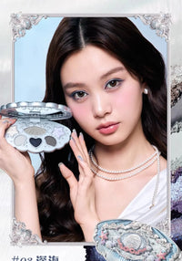 6-Color Shell Pearl Eyeshadow Palette for Long-Lasting Makeup