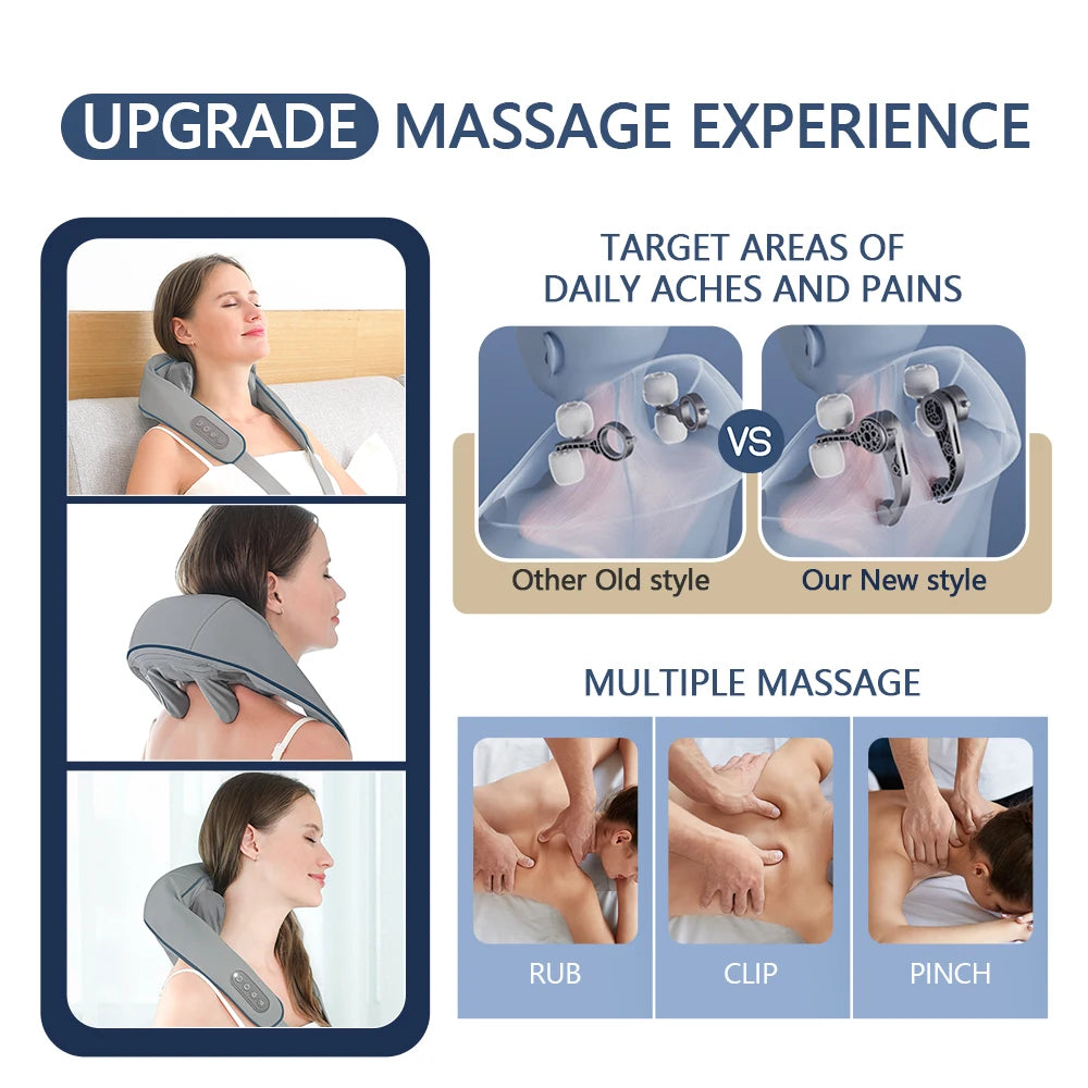 Cordless Deep Tissue Neck and Shoulder Massager - 27