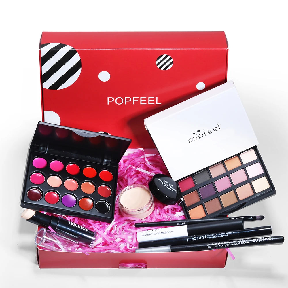 All-in-One Professional Makeup Starter Kit - 16
