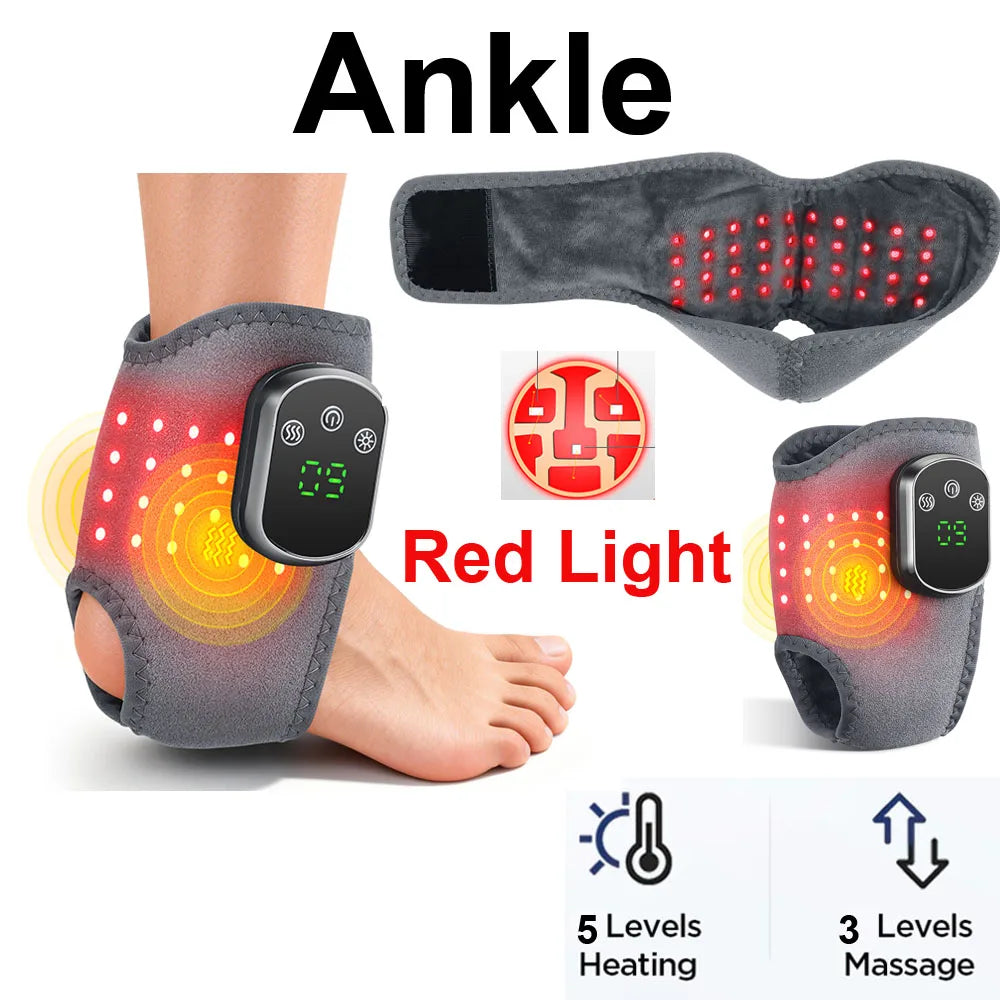 Heated Vibration Ankle Support Brace - 23