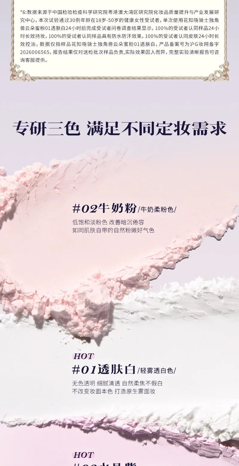 Translucent Cloud Matte Setting Powder for Long-Lasting Makeup - 15