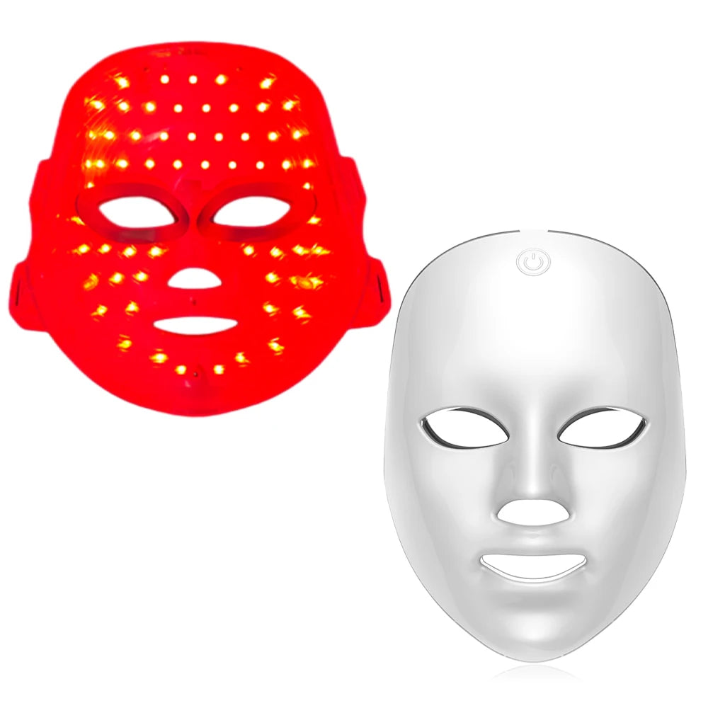 7-Color LED Photon Therapy Facial Mask for Skin Rejuvenation - 9