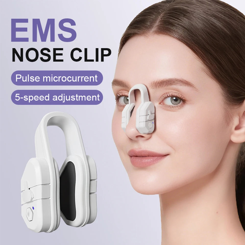 EMS Microcurrent Nose Sculpting & Lifting Massager - 7