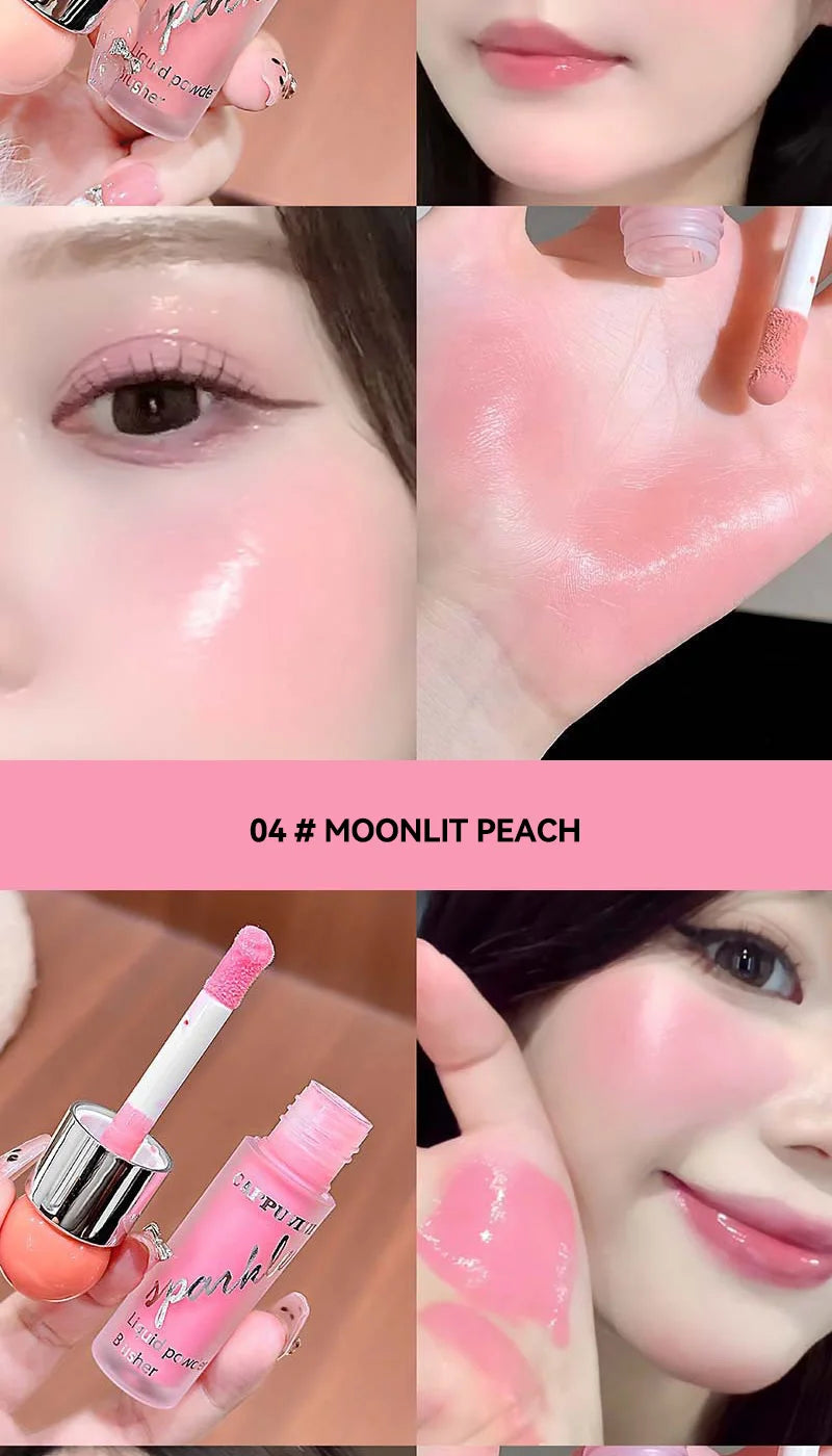 Dewy Liquid Blush for Natural Korean Glow - 12