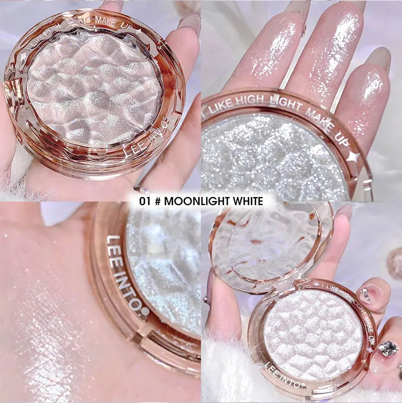 High-Gloss Pearl Highlighter Powder - 24