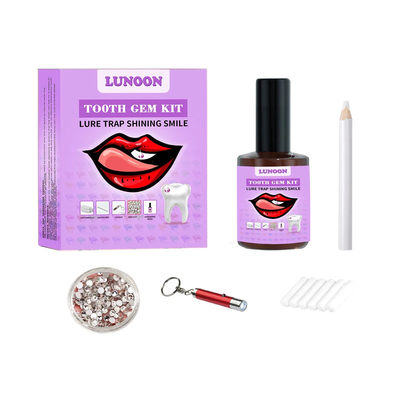 DIY Tooth Gem Kit for Professional Smile Bling at Home - 18