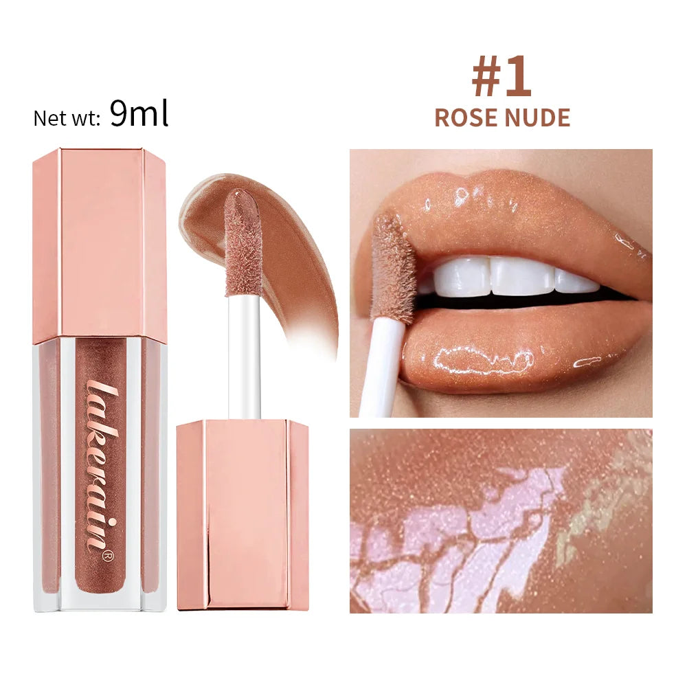 Hydrating Shimmer Lip Glaze for Plump and Radiant Lips - 22